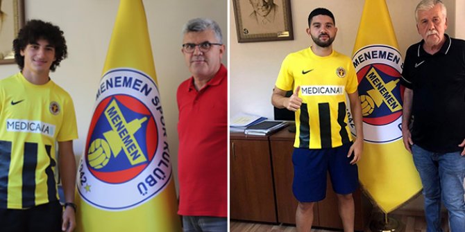 Menemenspor'da 2 imza birden