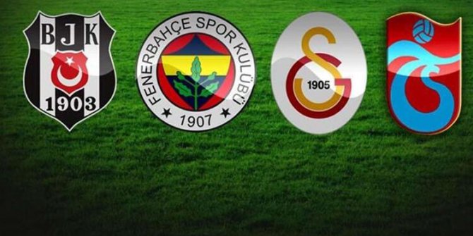 Galatasaray, Fenerbahçe, Beşiktaş ve Trabzonspor'un borcu açıklandı