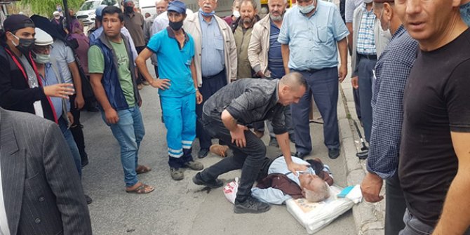 Çaycının kalp masajıyla hayata döndü