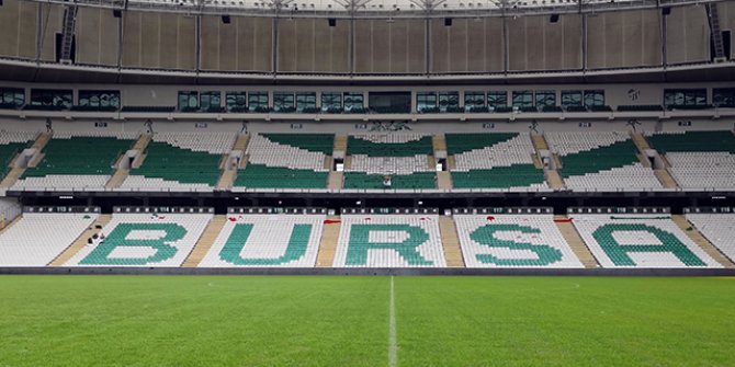 Ligin en yüksek kapasiteli stadyumu Bursaspor'un