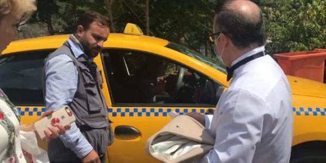 Taksici 1 kilometre uzaklığa 200 lira istedi