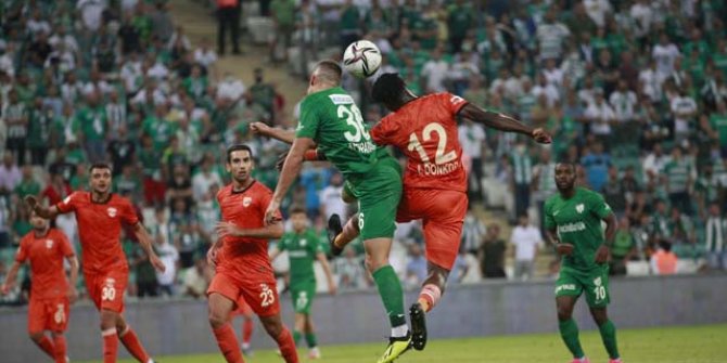 Bursaspor - Adanaspor: 1-1