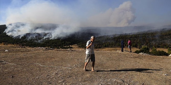 Yunanistan’da orman yangınları sürüyor
