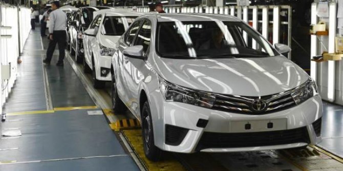 Toyota'da çip krizi üretimi durdurdu