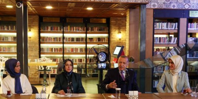 Cumhurbaşkanı Erdoğan KADEM hizmet içi eğitim kampını ziyaret etti