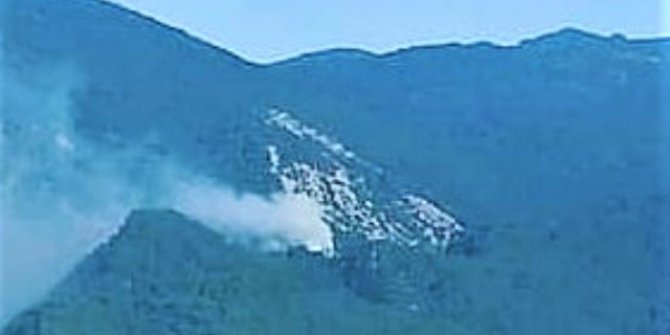 Kazdağları'nda orman yangını