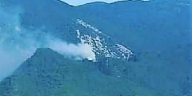 Kazdağları'nda orman yangını başladı