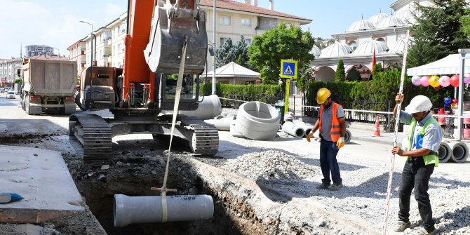 Sağduyu ve Dereboyu Caddesi’ndeki çalışmalarda sona gelindi 