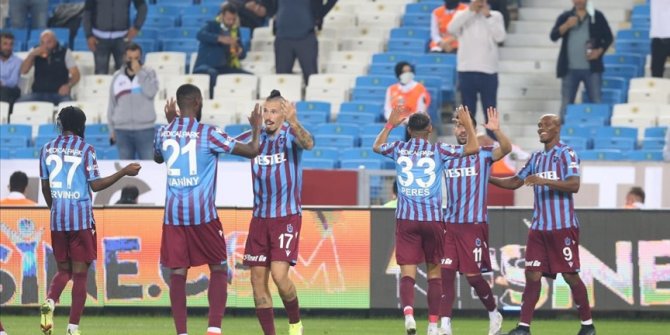 Trabzonspor sahasında galip