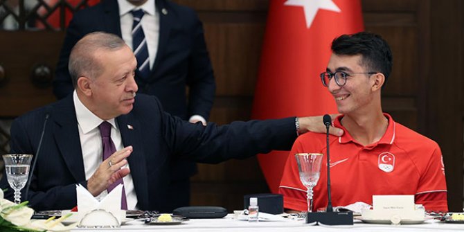 Cumhurbaşkanı Erdoğan: 2024'teki olimpiyatlarda başarı çıtasını çok daha yukarı taşıyacağız