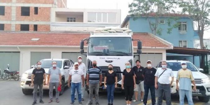 Afetzedeler için Kastamonu'ya 1 kamyon İpsala pirinci gönderildi