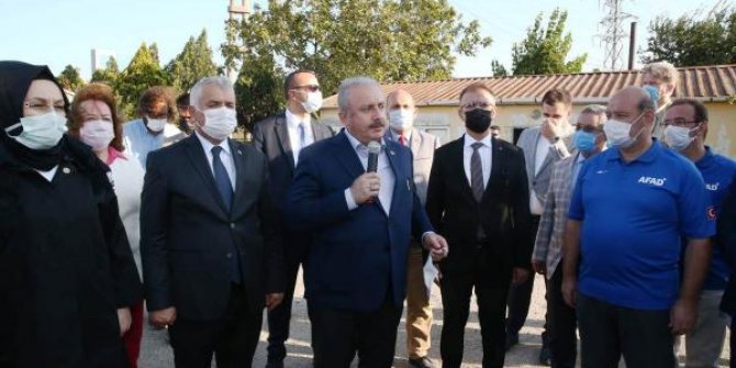 Şentop: Ülkemizde büyük bir afet yaşandı
