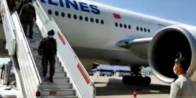 MSB görüntüleri paylaştı! İlk kafile böyle geldi