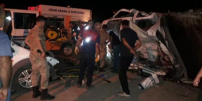 Iğdır’da kaza: 1 ölü, 1 yaralı