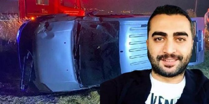 Takla atan hafif ticari aracın sürücüsü kurtarılamadı