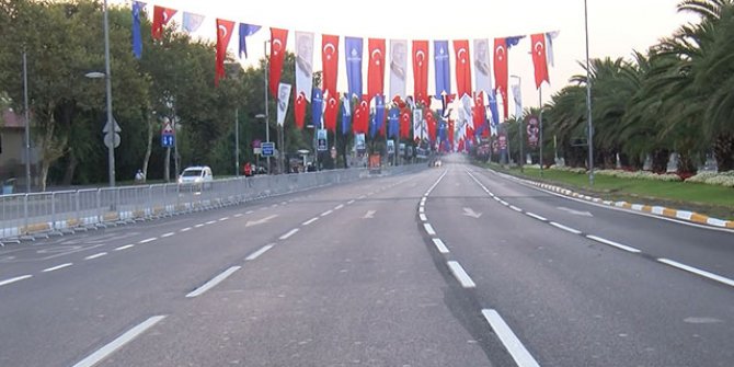 Vatan Caddesi trafiğe kapatıldı