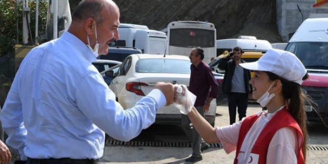 Bakan Soylu'dan Bozkurt'ta 20. gün paylaşımı