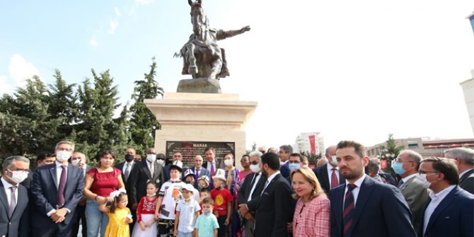 Er Manas heykeli Keçiören'de yaşayacak