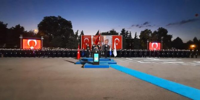 Işıklar askeri lisesinden mezun olan subay ve astsubaylara mezuniyet töreni düzenlendi