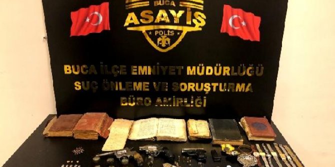 Polisin dikkati sayesinde 94 parça tarihi eser ele geçirildi