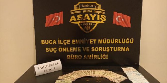 Sahte dolarla alışveriş yapan 3 şüpheliden 1'i yakalandı