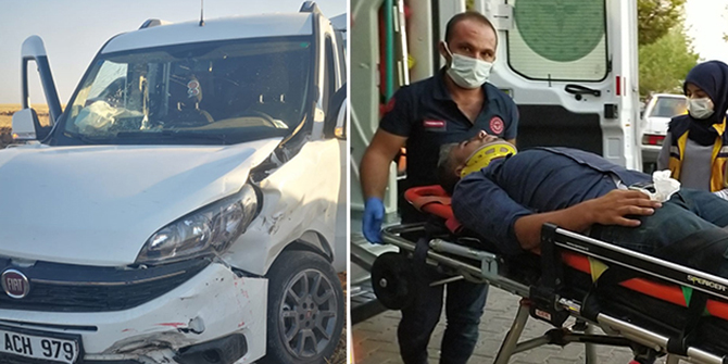 Adıyaman'da kaza: 6 yaralı
