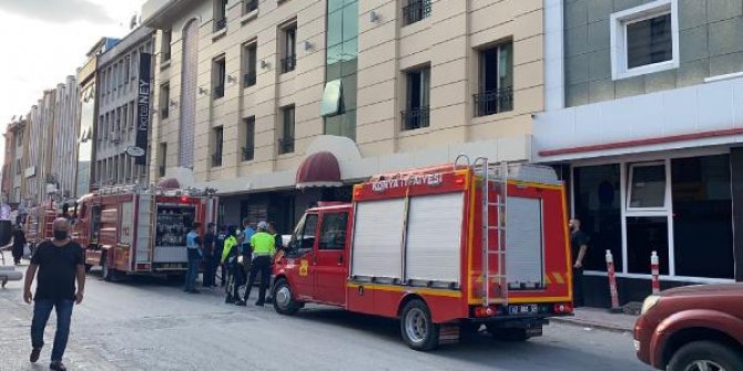 Otelde asansör tamiri sırasında yangın: 1 ölü, 1 yaralı