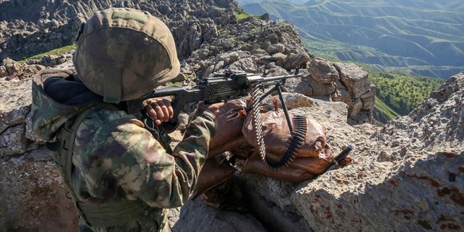 Barış Pınarı Bölgesi'nde 5 PKK/YPG'li terörist etkisiz hale getirildi