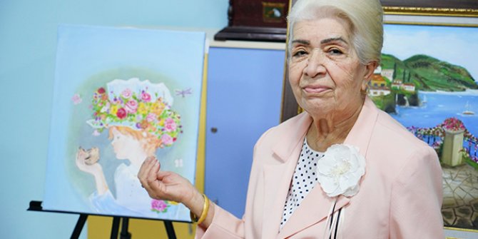 Demans hastalığının ilerlemesini resimle engelledi