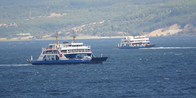 Gökçeada seferlerine 'poyraz' iptali 