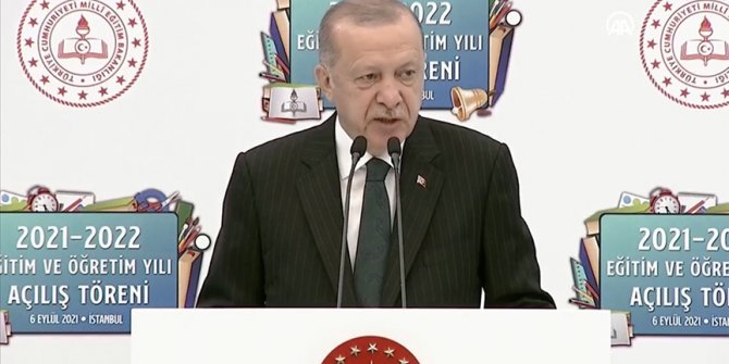 Erdoğan yeni eğitim öğretim yılı açılında konuştu: Yüz yüze eğitimi devam ettirmekte kararlıyız