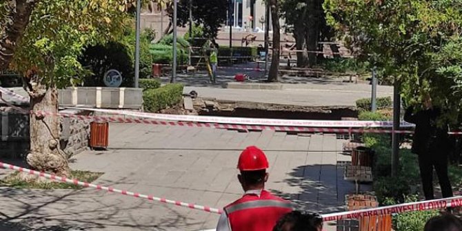 Ankara'da metro inşaatında göçük