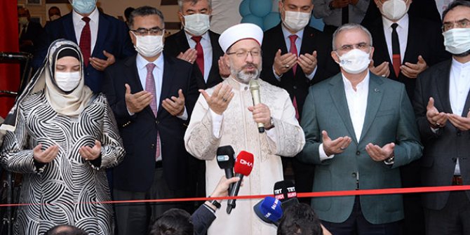 Diyanet İşleri Başkanı Erbaş: İllerimizi kitaplarla süslüyoruz