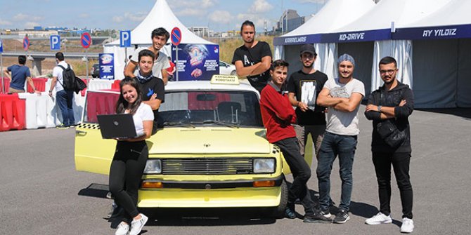 1989 model Serçe’yi, sürücüsüz taksi yaptılar
