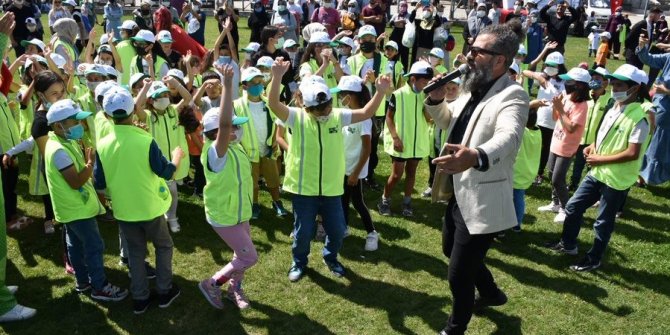 Çocuk çevreciler Kızılcahamam’da buluştu