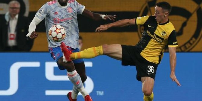 Young Boys, Manchester United'ı son dakikada yıktı