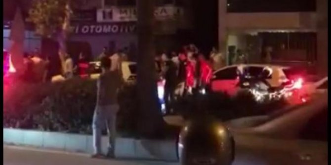 'Dur' ihtarına uymayan otomobildekiler ateş açtı: 3'ü polis 4 yaralı