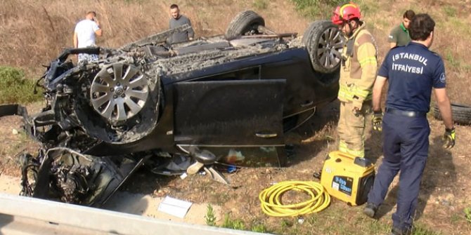 Pendik'te feci kaza; 2 ölü, 2 yaralı