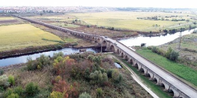 Tarihi Uzunköprü, trafiği kapatılıp restorasyona alındı