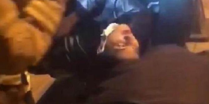 Tarihi topun içinde mahsur kaldı: Bakın ne işi varmış orda