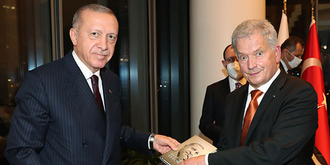 Cumhurbaşkanı Erdoğan, Ukrayna ve Finlandiya devlet başkanları ile görüştü