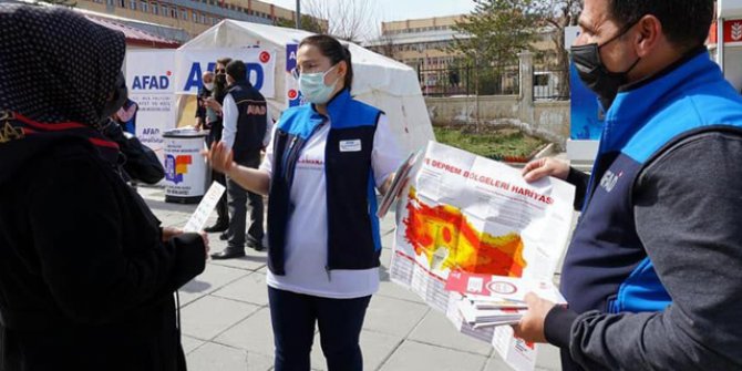 İçişleri: 2021'de 26 milyon kişiye afet eğitimi verildi