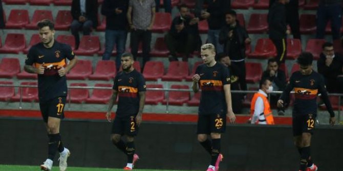 Galatasaray son 237 dakikada kayıp