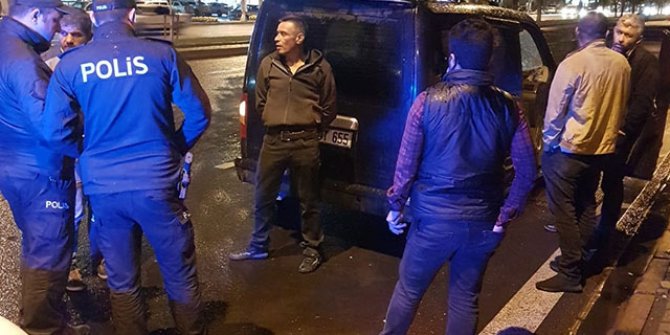 Polisin 'dur' ihtarına uymayan araçtakiler kaçamadı; 3 gözaltı