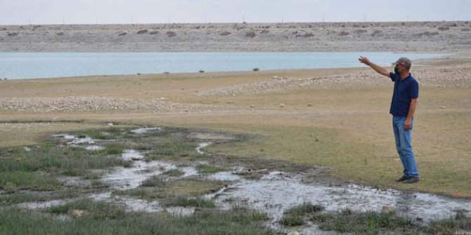 Kanalizasyon suları, baraj göletine akıyor