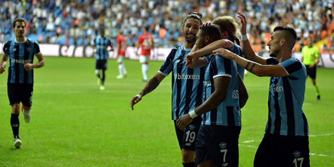 Adana Demirspor 4 golle güldü