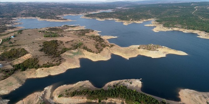 Trakya'daki 14 barajın ortalama doluluk oranı yüzde 41'e geriledi