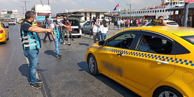 İçişleri Bakanlığı'ndan 'taksi' genelgesi