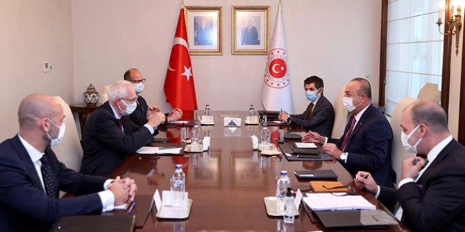 Bakan Çavuşoğlu, Wenzel'i kabul etti