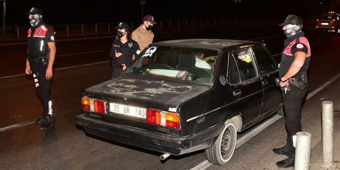 İzmir'de bin 200 polis ile huzur ve güven uygulaması